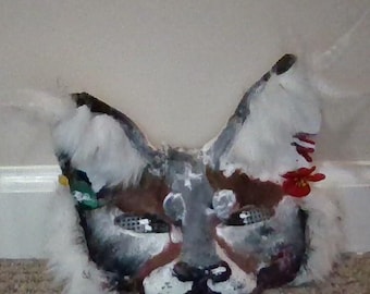 Therian mask / Cat Mask (Not waterproof - fully lined)