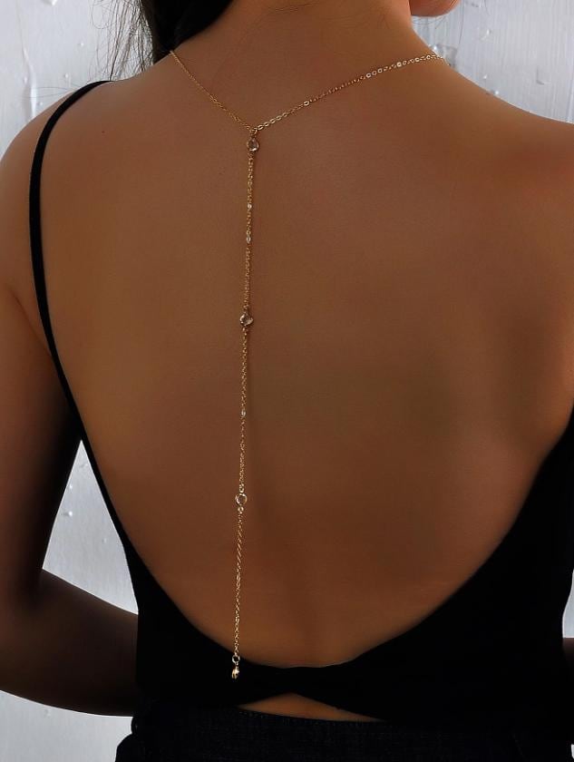 princess polly baby blue dress Amazon.com: Women's Gold Back Chain for Backless Dress, Backdrop Necklace,  Bridal Body Jewelry bra body chain bikini body jewelry (Gold) : Clothing,  Shoes & Jewelry main image 0