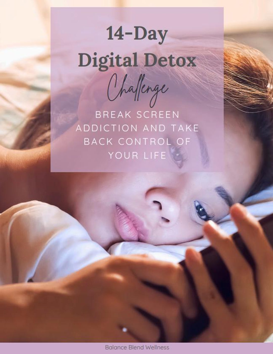 14-day Digital Detox Challenge | Printable Wellness Tracker for Screen ...