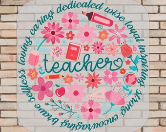 Teacher Loving Ready To Press,  School DTF Transfer, Teacher Appreciation Shirt, Iron On Transfer For Educator Shirt, Teaching Heat Press