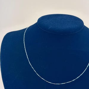 14k Gold Box Chain Necklace l Real Gold 0.5mm Pendant Chain l Dainty Gold Chain for Women – 16” 18” 20” 22” l Minimalist Gold Necklace Chain
