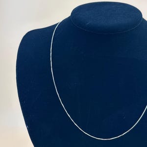 14k Gold Box Chain Necklace l Real Gold 0.6mm Pendant Chain for Women & Men l Dainty Gold Chain 16&quot; 18&quot; 22&quot; 24&quot; l Everyday Jewelry Gift