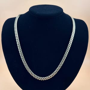 10k Solid Gold Miami Cuban Link Chain: 20&quot; 6mm Unisex Necklace