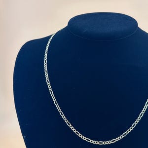 14k Gold Figaro Chain Necklace: Classic Layering Jewelry