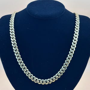 10k Solid Gold Miami Cuban Link Chain: 24 Inch Heavy Unisex Necklace