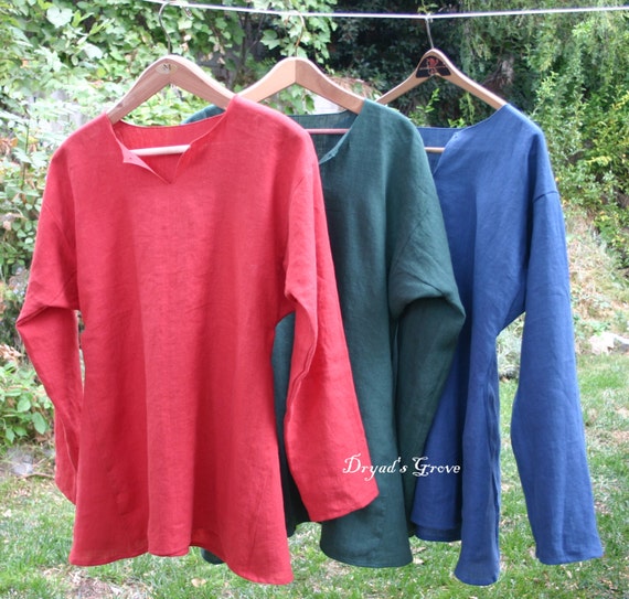 Linen Tunic Made to Order Etsy