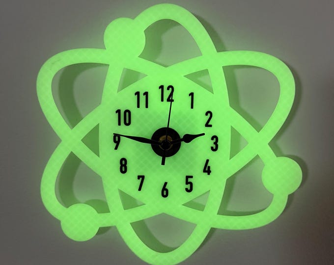 The Atomic Clock - Glow in the dark