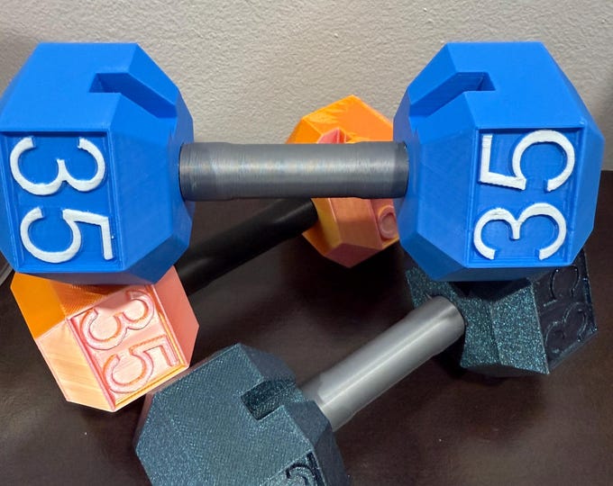 Dumbbell Business Card Holder: Fitness Desk Decor, Gym Gift