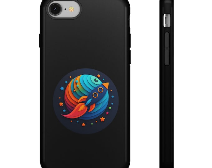 StratosPhere Branded Tough Phone Case: Space Lover's Accessory