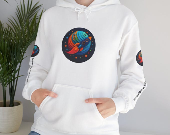 Unisex StratoSphere branded Hoodie: Cotton-Poly Blend Sweatshirt