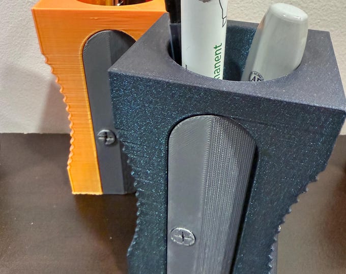 Giant Pencil Sharpener Desk Organizer: Office Gift