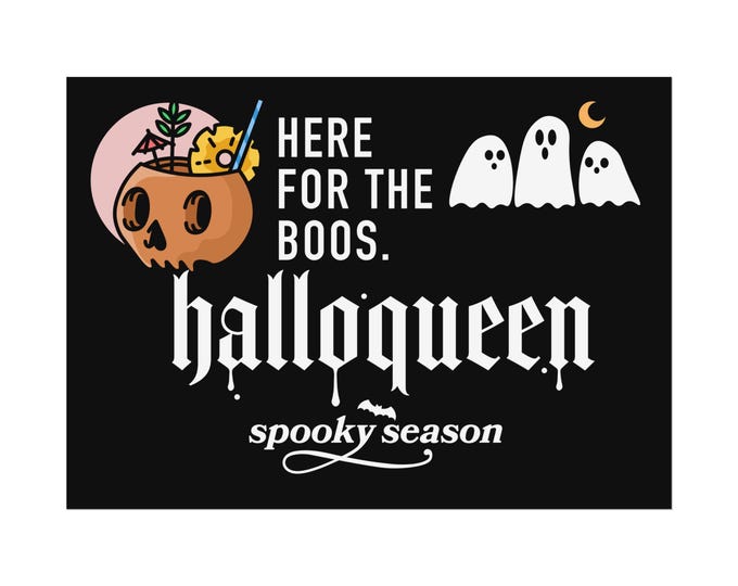 Halloween Rolled Poster: Spooky Giclée Print for Festive Decor