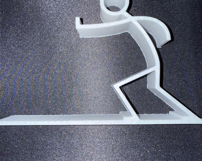 Stickman Bookend Organizer: Modern Media Shelf Support