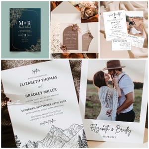 Wedding invitation design