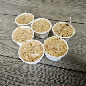 Natural Fire Starters – Wax & Wood Shavings – Easy Campfire Starters for Fireplace, Firepit, Camping, Emergency – Set of 10 or 20
