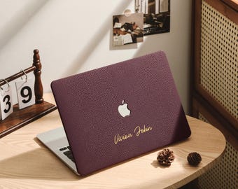 Plum Laptop Cover for MacBook Pro 13 14 16 15 Air13 15 inch, Macbook Hard Protective Case, M2 M3 M4 M5, New Macbook Cover