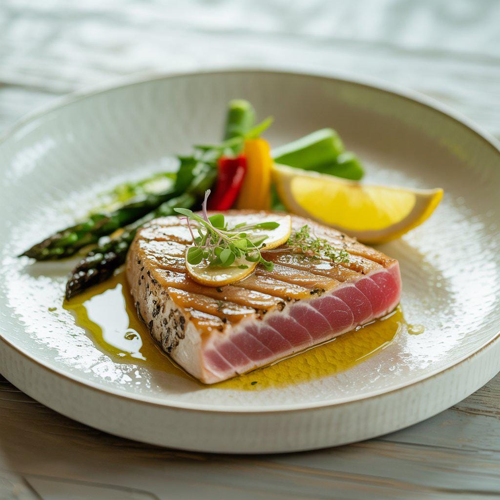 Meilleure recette de steak de thon poêlé