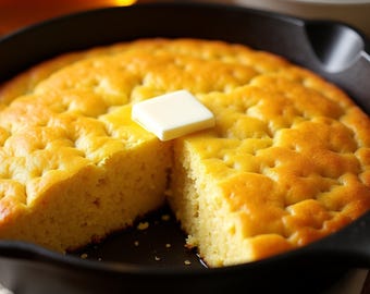 Authentiek recept voor zuiders maïsbrood | Makkelijke zelfgemaakte maïsbrood pdf | Amerikaans nieuwjaarsbrood