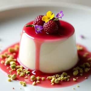Traditionelles Italienisches Panna Cotta Rezept: Seidiges No-Bake Dessert (PDF Download)
