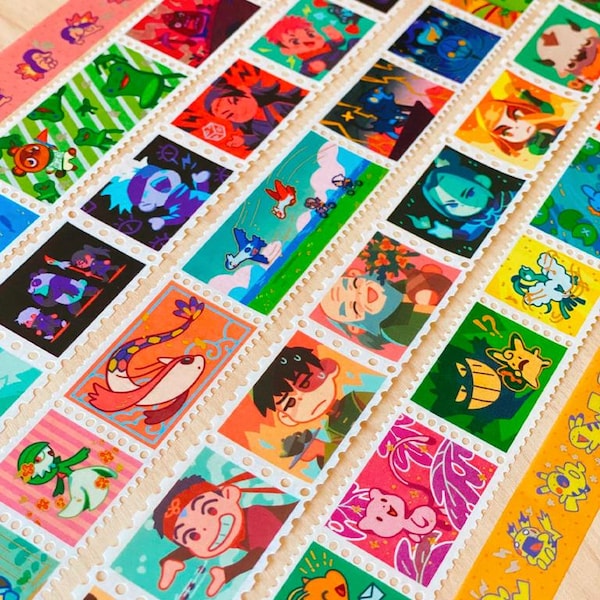 Perforated Stamp Washi Tape