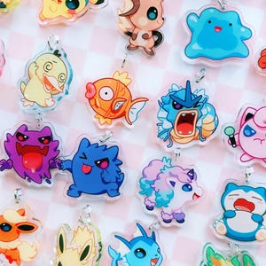 PKMN CHARMS | Shiny On Back (Non-Legendary/Mythical)