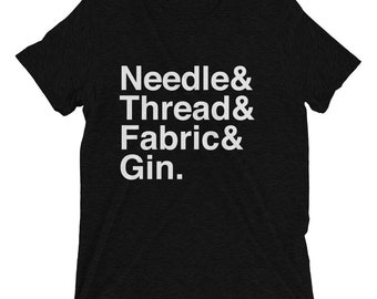 Sewing Supplies Tee Gin