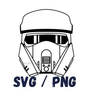 Stormtrooper SVG / PNG - Shore Trooper Variante - Digitaler Download - Plotterdatei