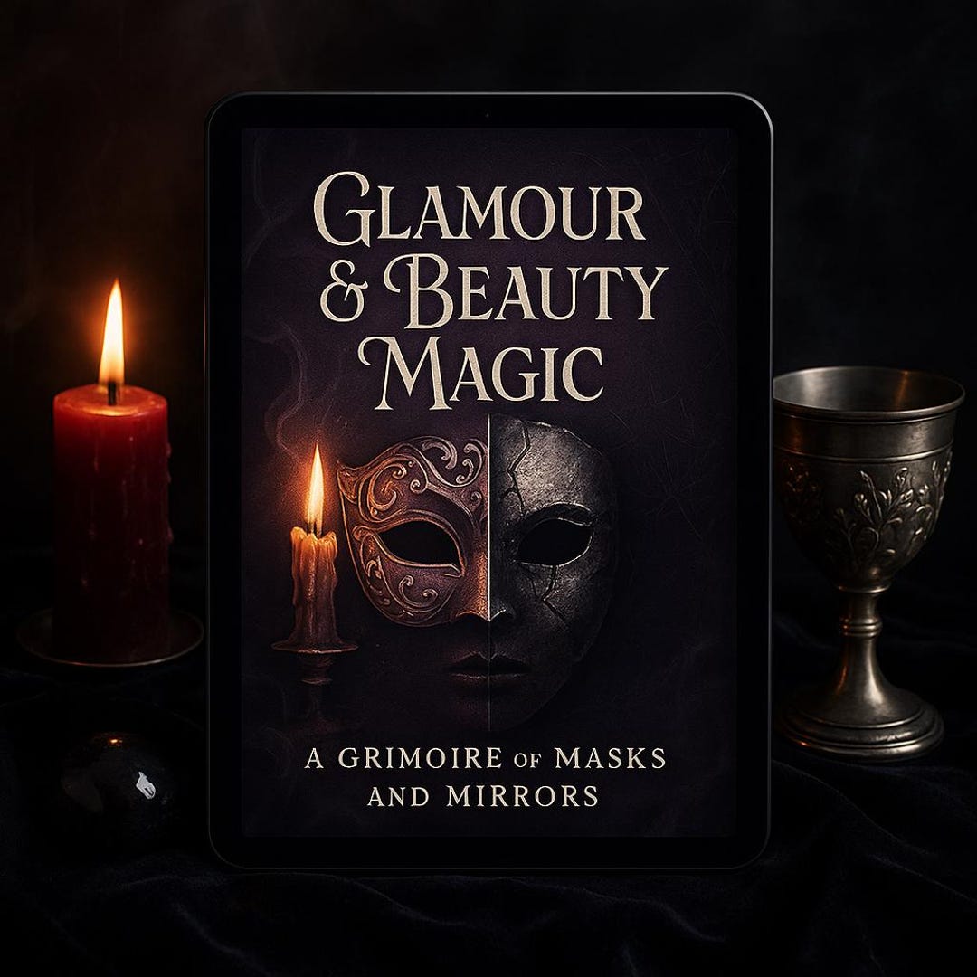 Glamour Magic Grimoire | Masks & Mirrors Witchcraft Spells (digital PDF ...