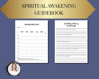 Diário Espiritual para Imprimir, Rastreador de Orações, Planilha de Gratidão Diária, Download, Reflexão, Prática de Atenção Plena, Kit de Diário de Meditação