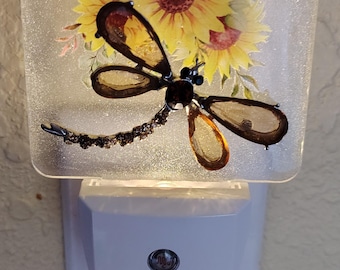 Hand Made resin night light