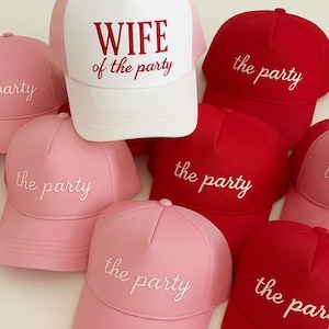 Custom Text Embroidered Hat, Personalized Truckers Cap, Vintage Baseball Hat, Custom Girly Hat, Bachelorette Hat, Bride Hat, Embroidered Hat