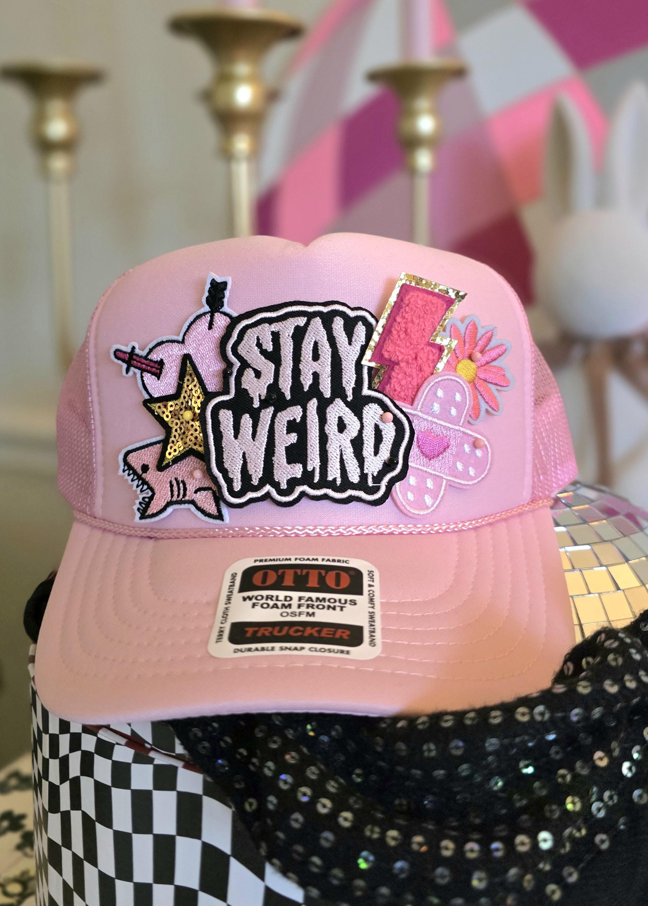 Stay Weird Trucker Hat - Etsy display picture 3