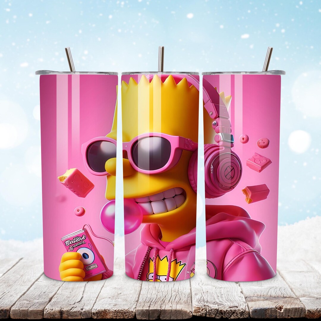 Simpsons 20oz Tumbler Wrap - Etsy