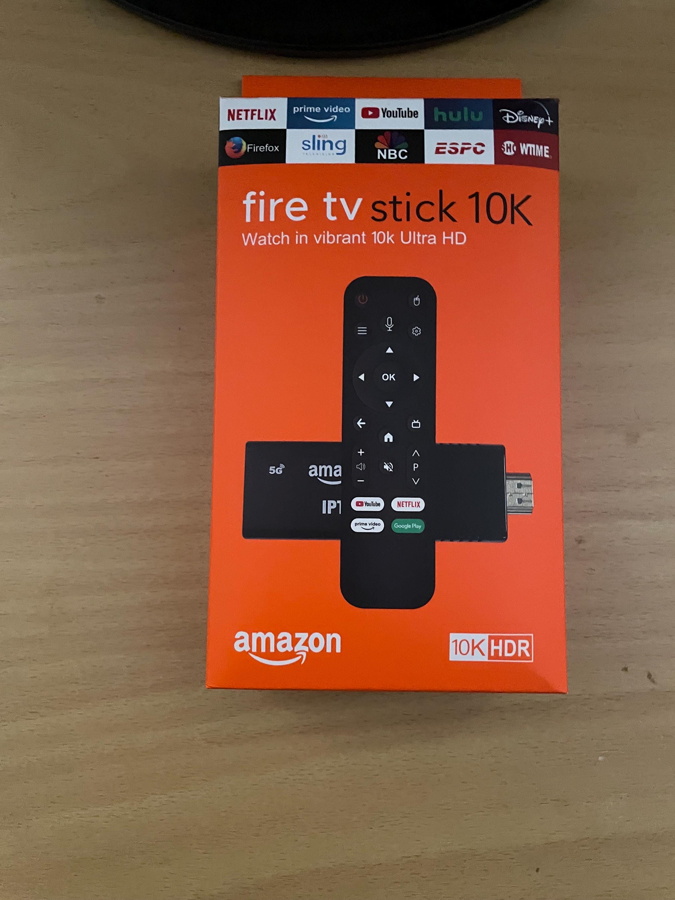 Amazon Tv Fire Stick 10K With Alexa Remote - Etsy
