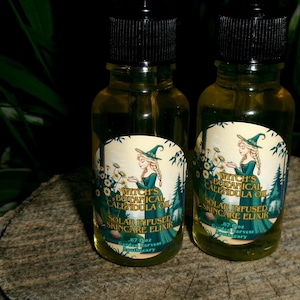 Witch’s Botanical Calendula Elixir Oil - Solar Infused Skincare Oil - Sustainable, Organic & Eco Friendly