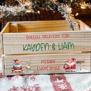 Christmas Eve Boxes, Kids Christmas Gift, Christmas Gift Box, Christmas Eve Gift, Personalized Box, Christmas Kids, Christmas Eve, Gift Box