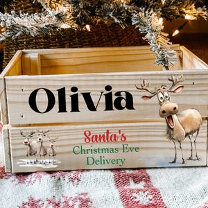 Christmas Eve Boxes, Kids Christmas Gift, Christmas Gift Box, Christmas Eve Gift, Personalized Box, Christmas Kids, Christmas Eve, Gift Box