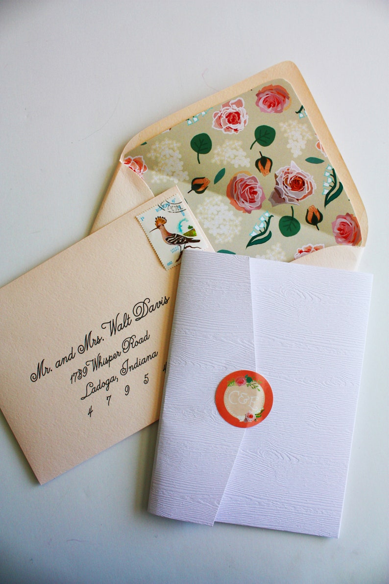 Basic Addressed Envelopes Printed Envelopes Main Envelopes Etsy