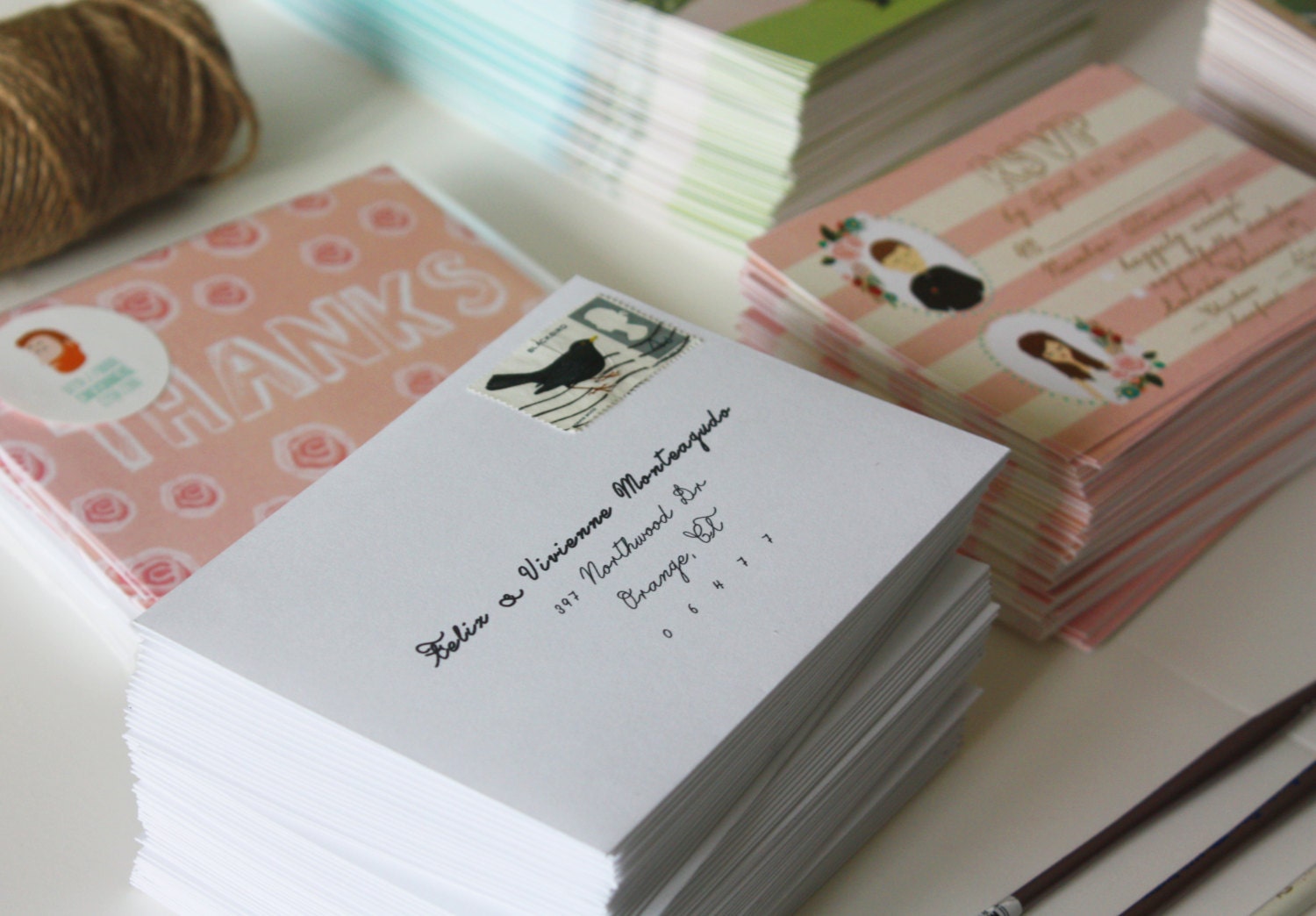 Basic Addressed Envelopes Printed Envelopes Main Envelopes Etsy.de