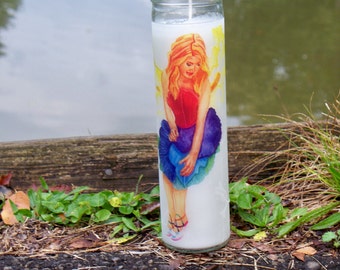 Iris Pagan Prayer Candle