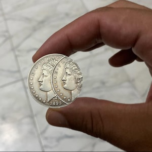 1893 S Morgan ERROR Die US Dollar Silver Plated Commemorative Coins Collectibles Coins US Old Coins Perfect and Antique Coins For Gifts