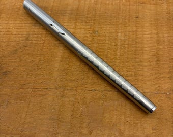 Rare Parker 45 Harlequin Ballpoint "Circlet" Pattern Vintage CIBA Pharma Logo