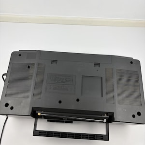 Vintage Boombox Emerson CTR961 AM/FM Dual Cassette Stereo Radio 20" - Tested image 10