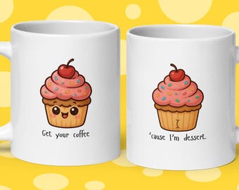 Love Muffins Mug, Muffin Valentine, Funny Valentines Day Coffee