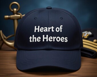 Embroidered Anchor Baseball Cap – Military Nurse Streetwear Hat, Navy Family Gift, Unisex Boutique Cap