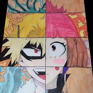 United Quirks: A Portrait of Strength – My Hero Academia Wall Art Print | Anime Poster | MHA Fan Art | Hero Academia Decor