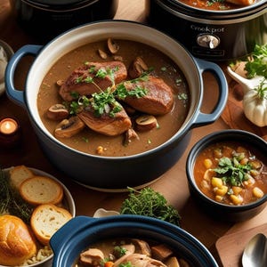 Crockpot Comfort Collection: Hearty Meals for Cozy Days – Perfect for Family Gatherings