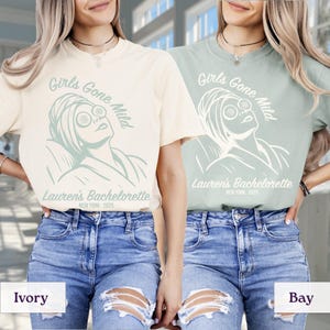 Spa Bachelorette Shirt, Girls Gone Mild, Bachelorette Party Shirt, Bachelorette Shirt, Beach Bachelorette, Bride Shirt, Personalized Shirt