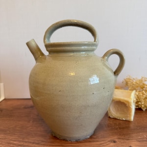 French Antique Gargoulette Water Jug