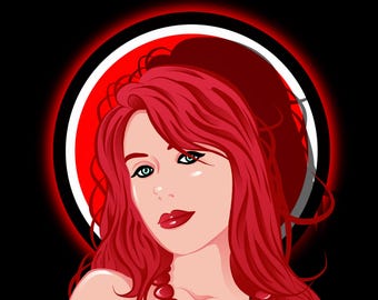 Hand-Drawn Custom Portrait: Unique Personalized Art